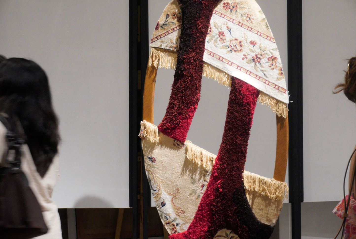Tufted Fiber Art | One-of-a-Kind Contemporary Textile Sculpture