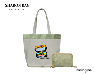Sharon Bag Jeepney (Foldable Canvas Bag)