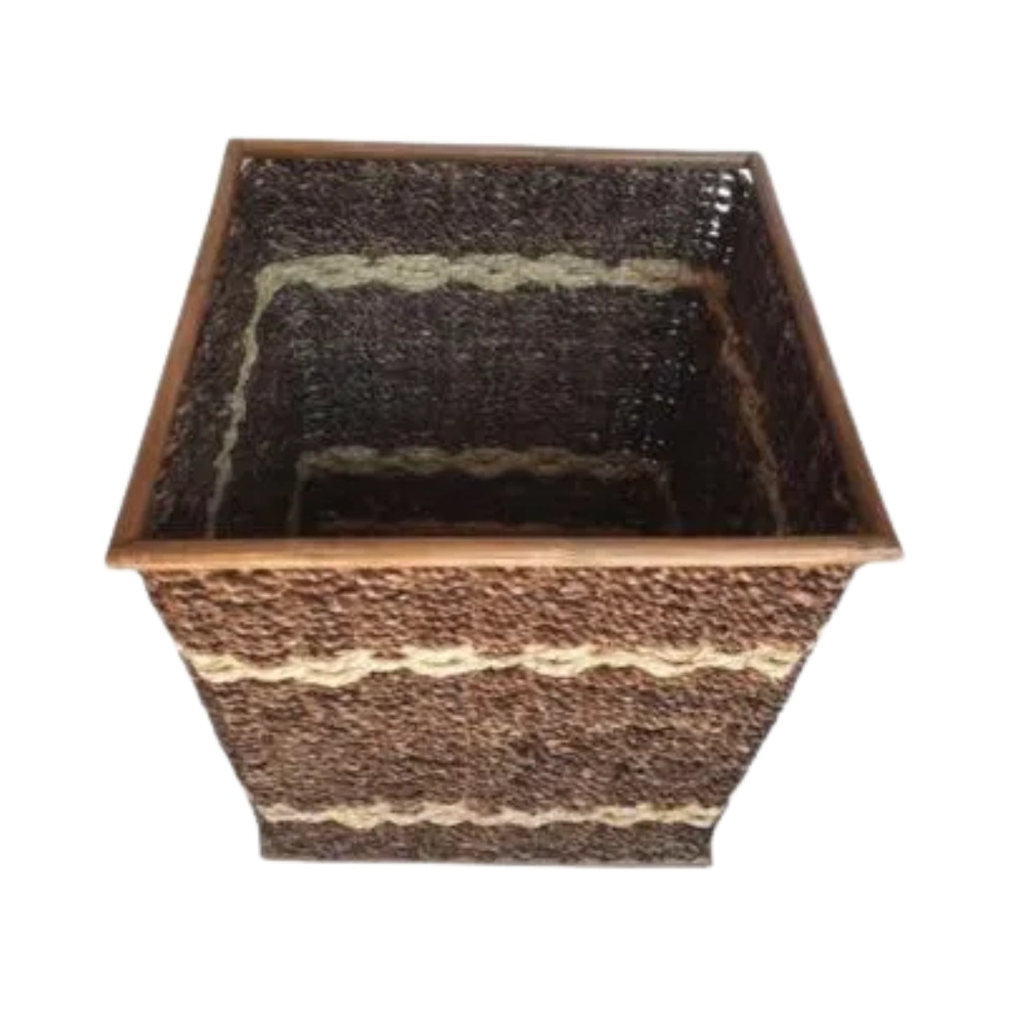 Ilokana Handicrafts Nordic Abaca Rattan Multipurpose Home Organizer