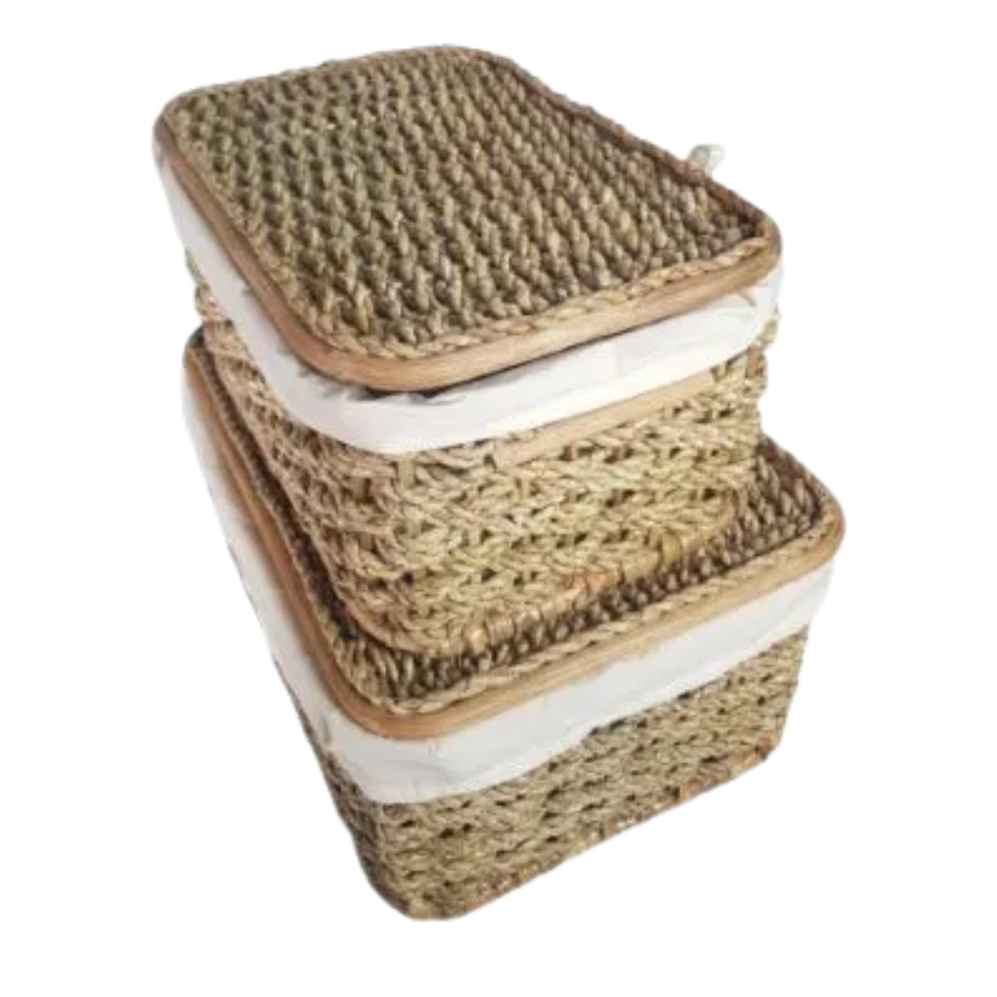 Ilokana Handicrafts Celestine Rattan Storage Box with Lid