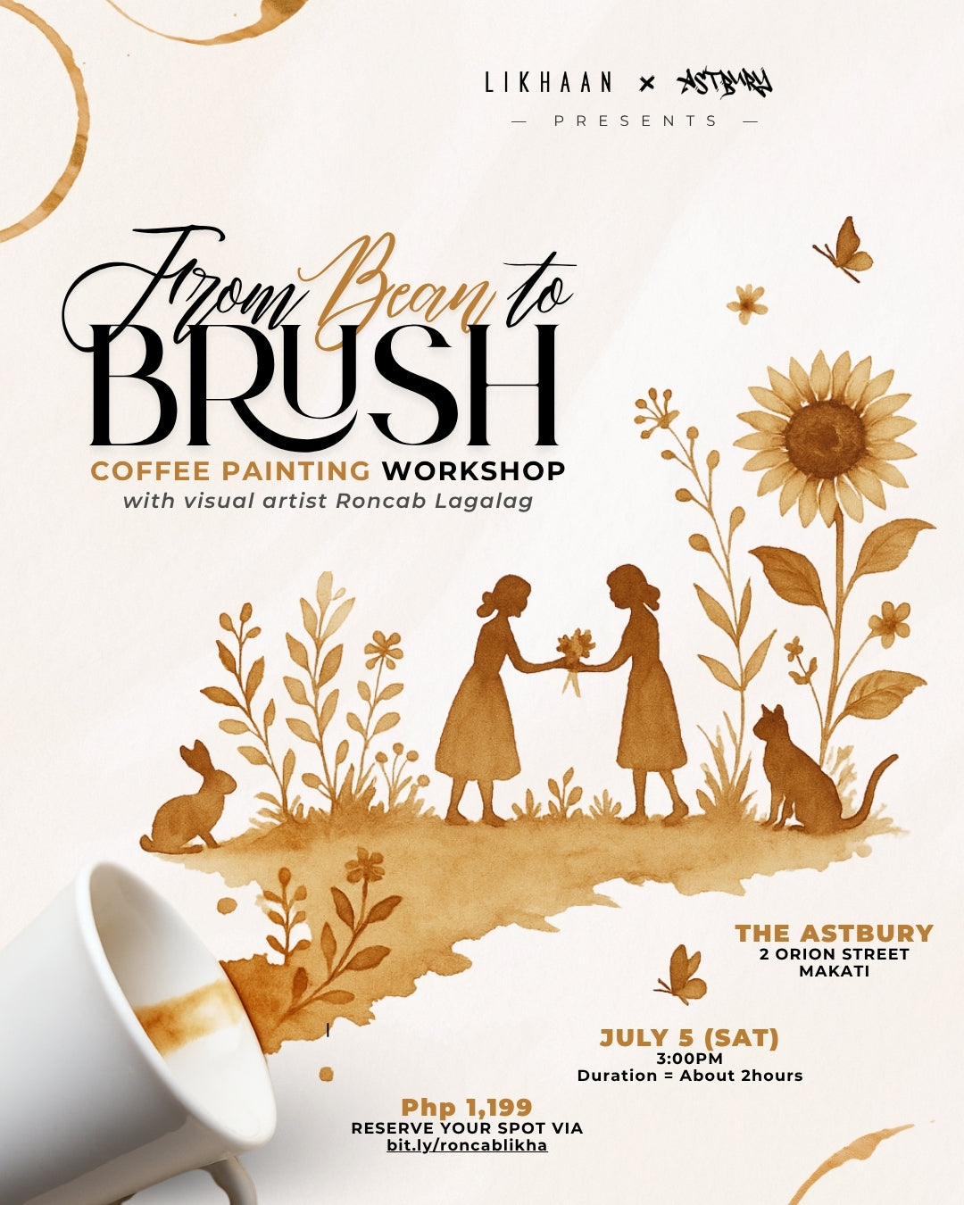 From Bean to Brush: Coffee Painting Workshop (July 5)