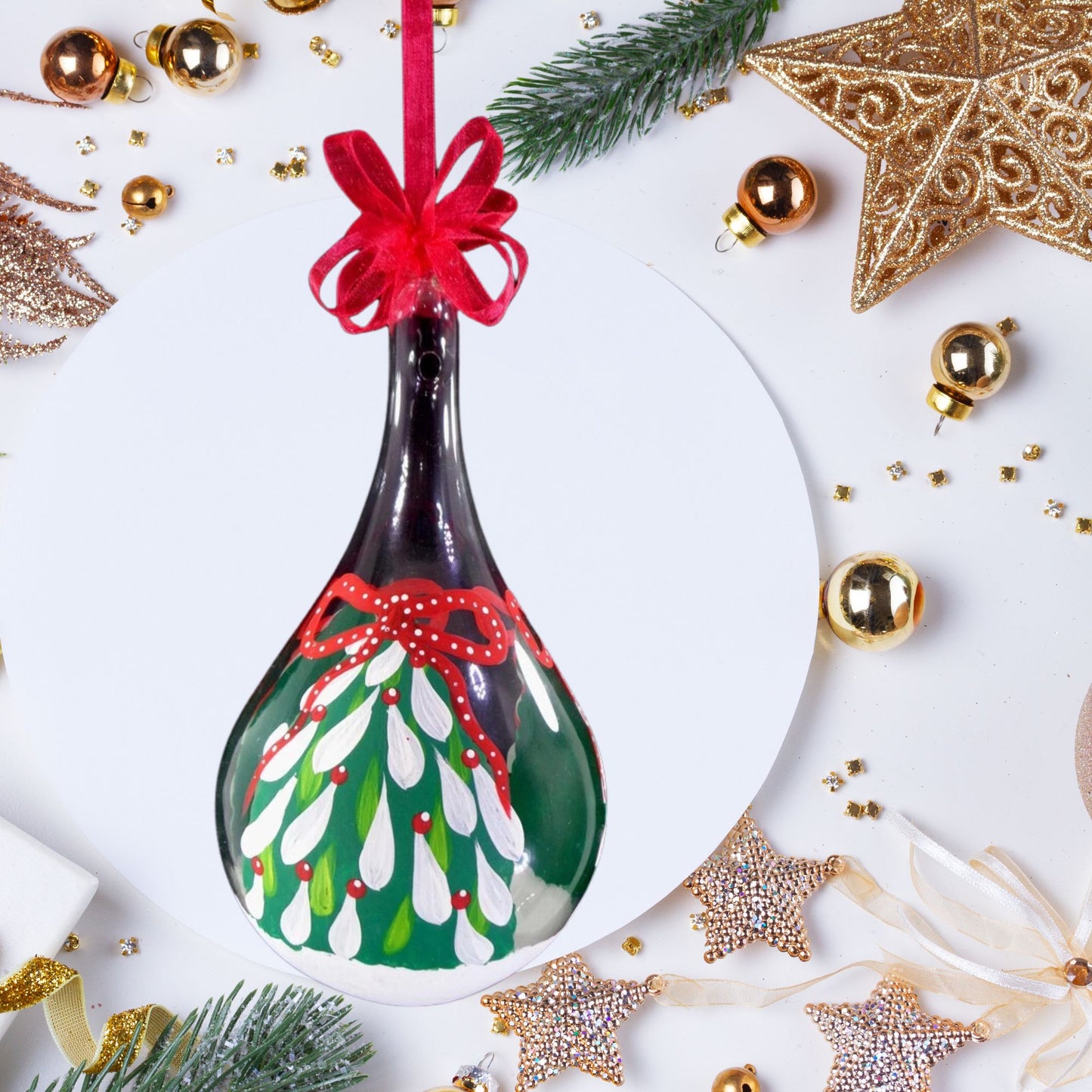 Colorful Glass Christmas Ornaments