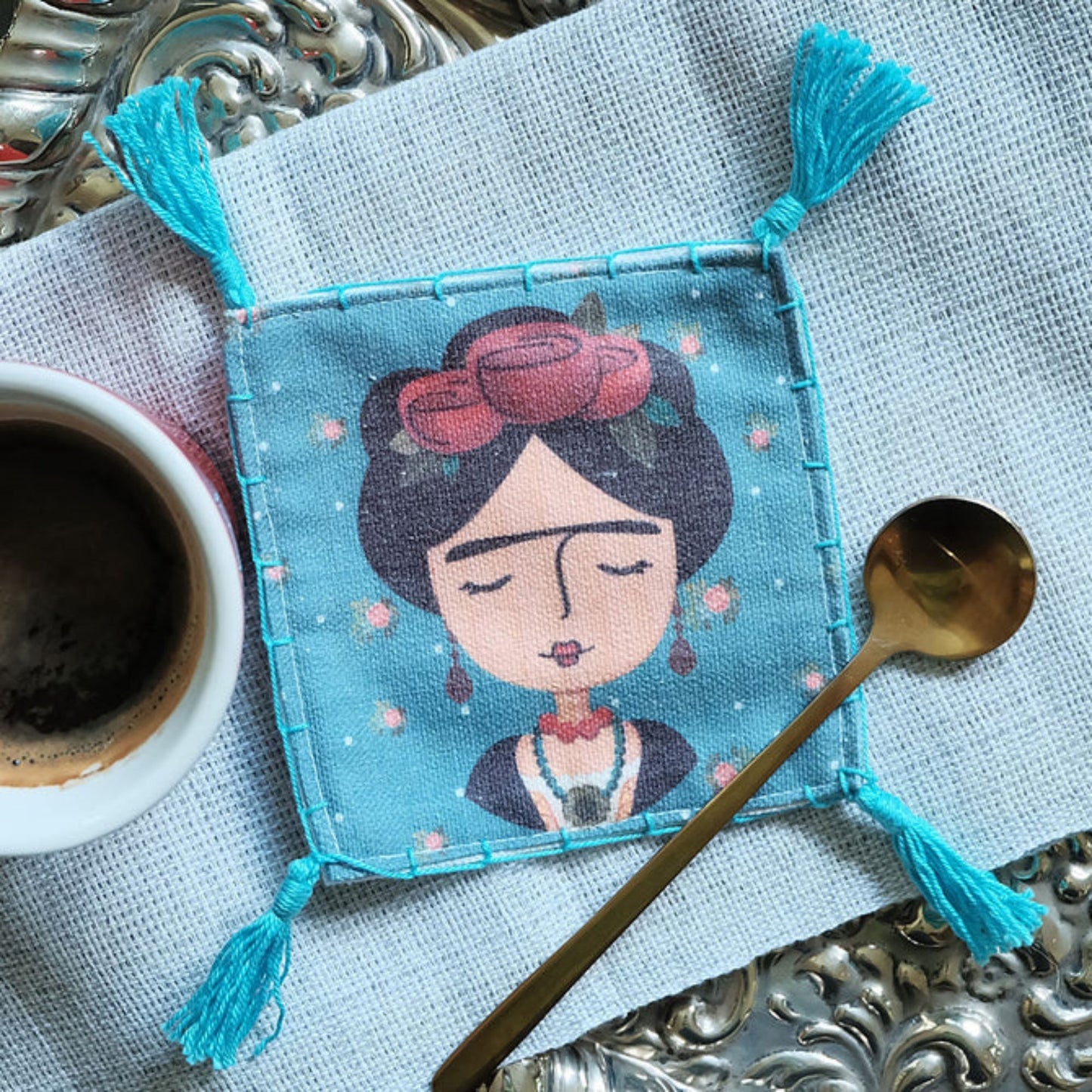 Frida Coaster Set of 2