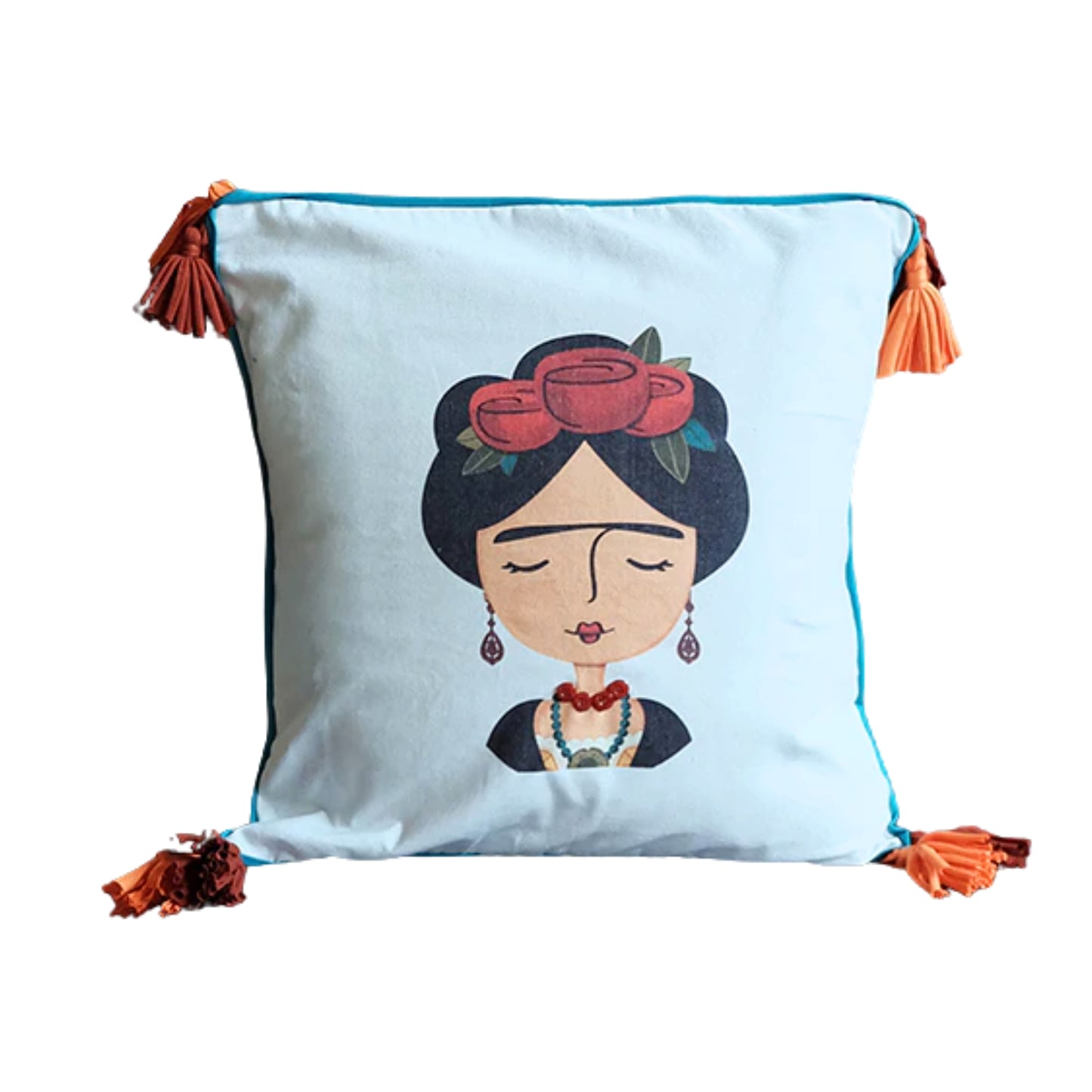 Frida Throw Pillow Case