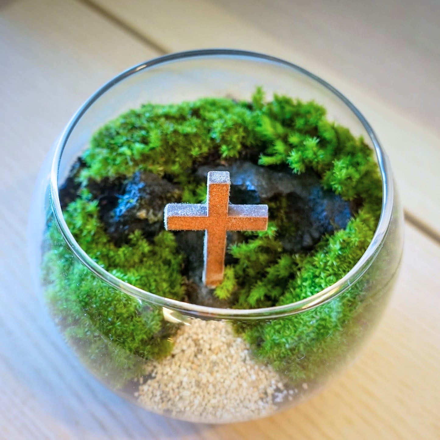 Glass Bowl Miniature Landscape