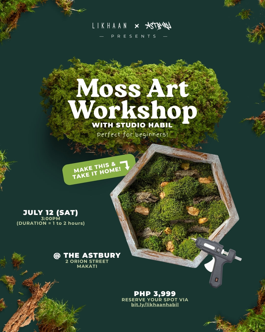 Moss Art Workshop for Beginners (July 12)