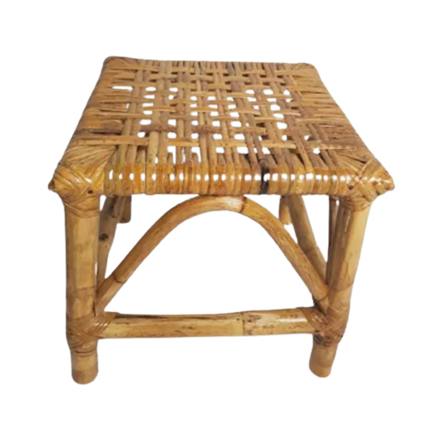 Ilokana Handicrafts One Seater Rattan Garden Small Chair