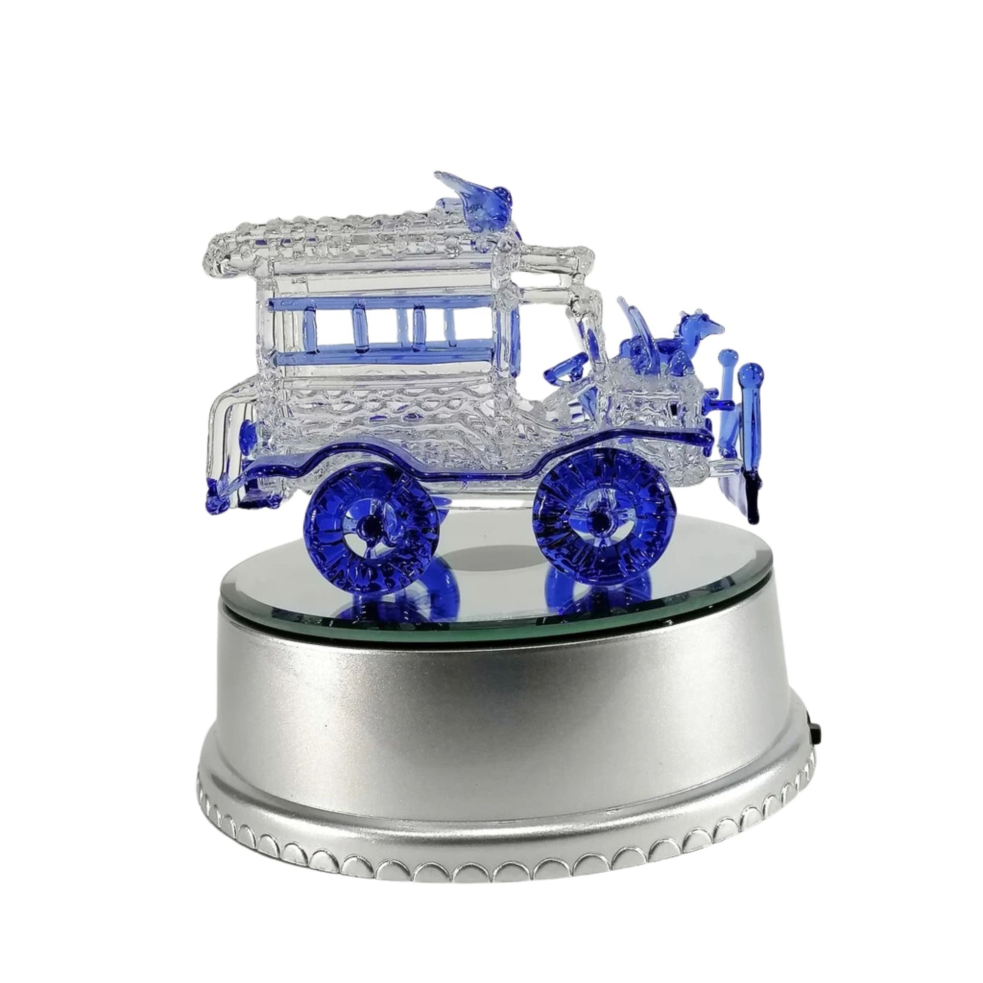 Philippine Jeep Glass Figurine