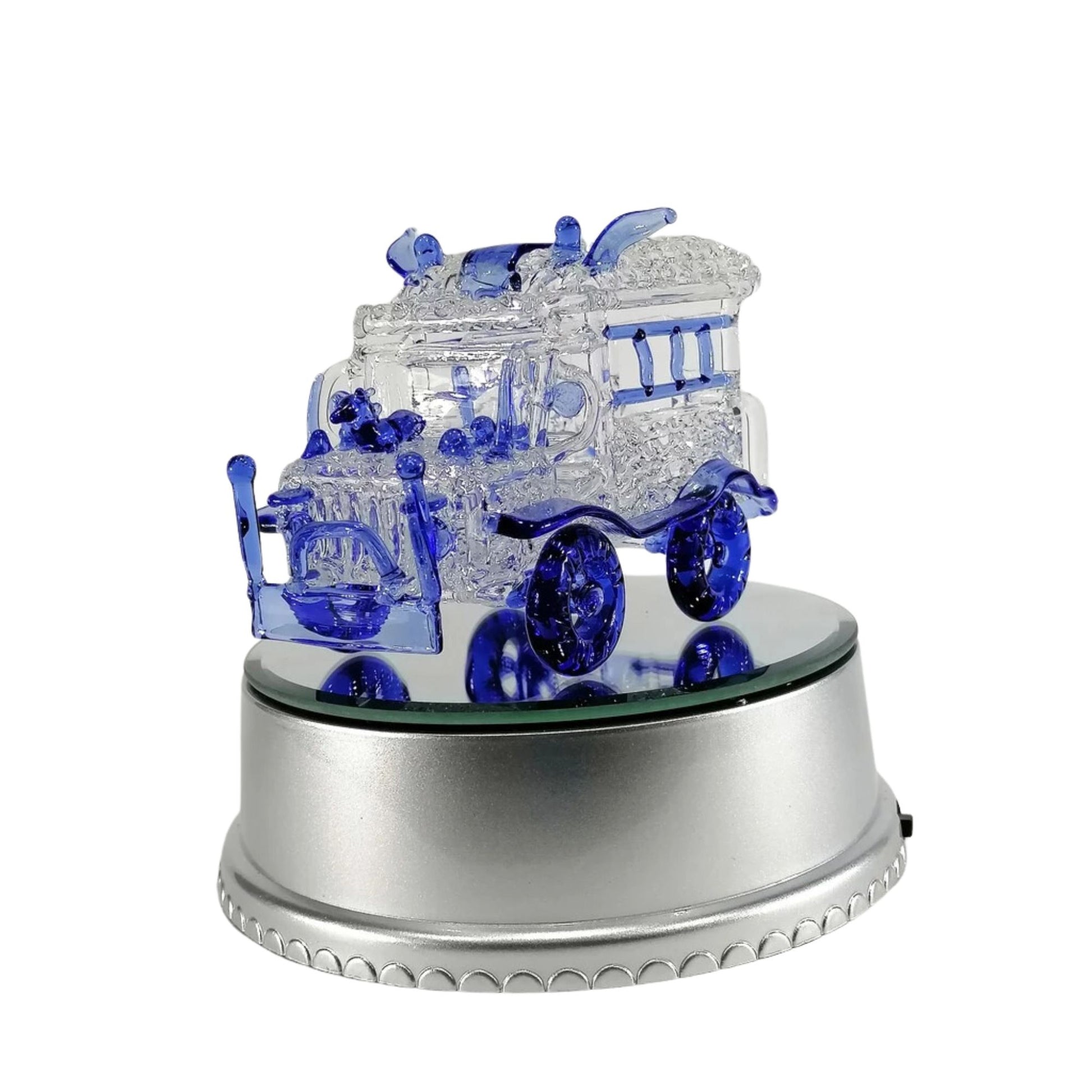 Philippine Jeep Glass Figurine