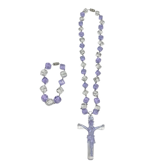 Crucifix Pendant and Dice Set