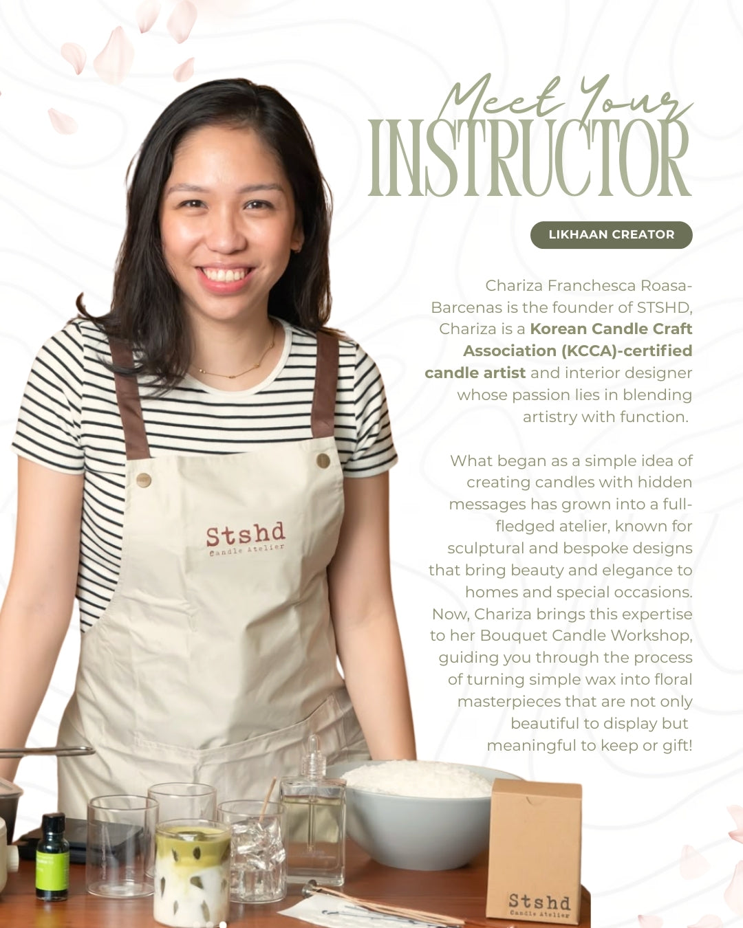 Wax in Blooms: Bouquet Candle Workshop (September 13)