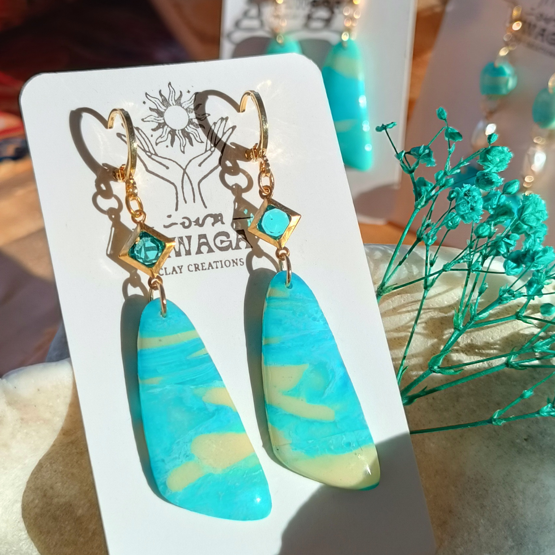 Seastar Clay Earrings