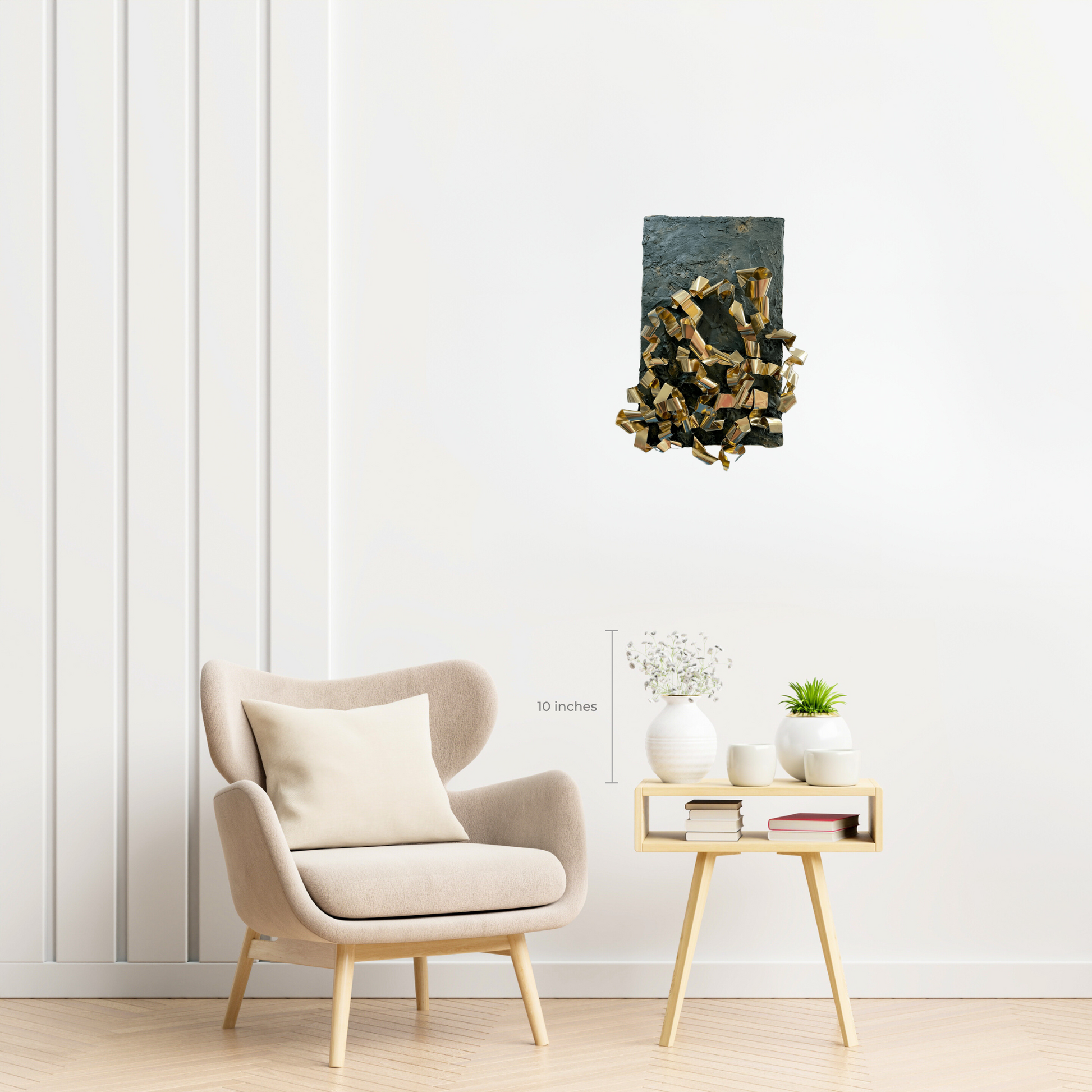 Whirlwind of thoughts portrait