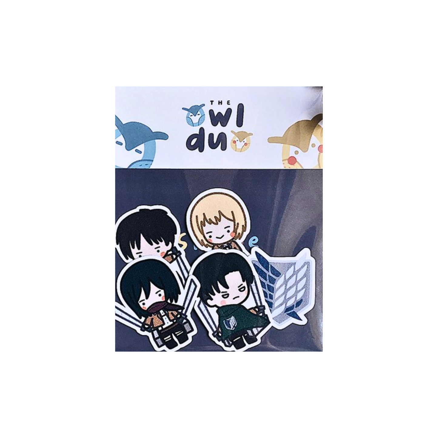 Attack on Titan (Shingeki no Kyojin): Scouts Sticker Pack by Priscilla & Sarah Cheung