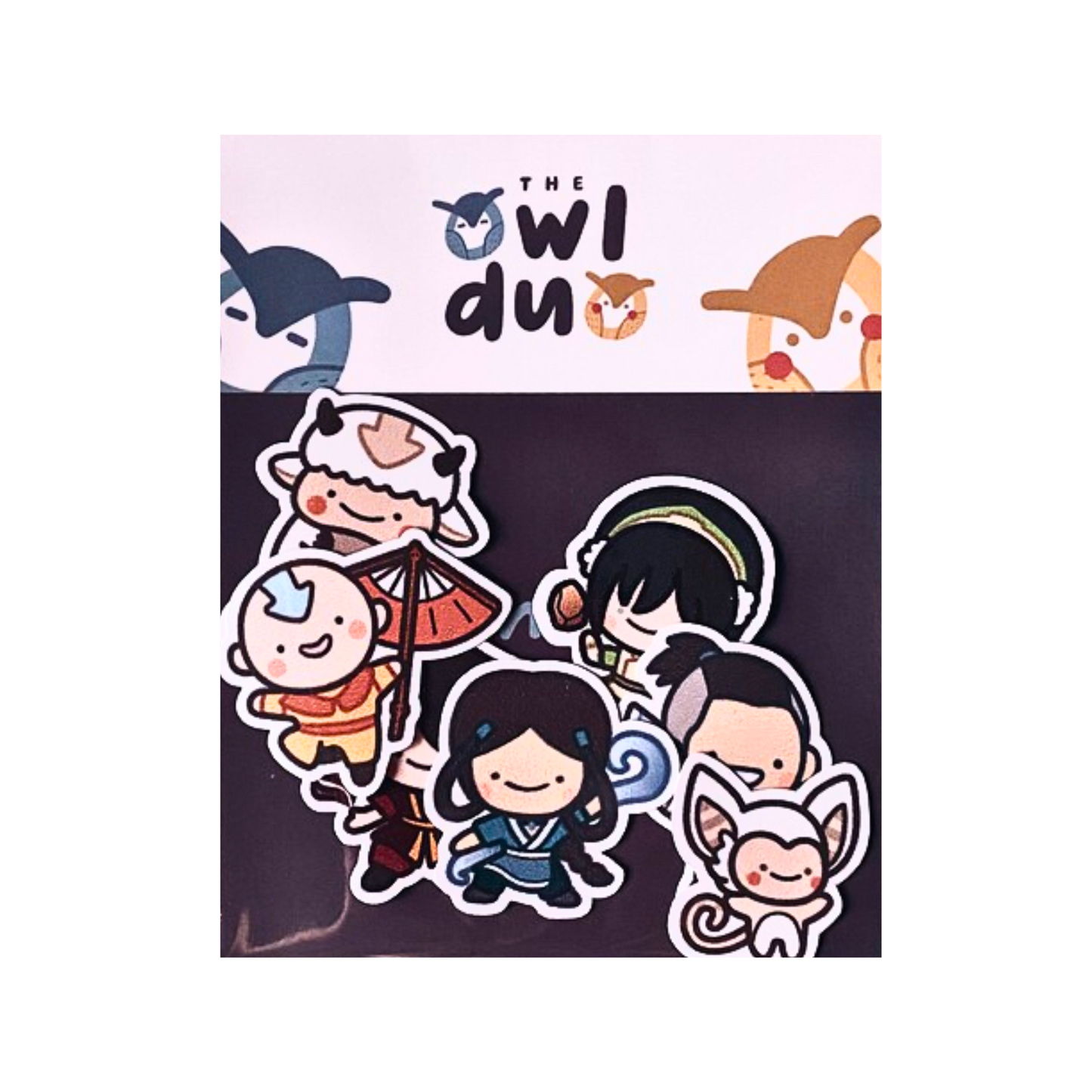 Avatar The Last Airbender Sticker Pack by Priscilla and Sarah Cheung 1