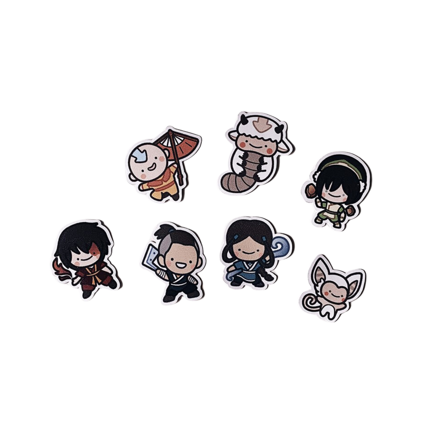Avatar The Last Airbender Sticker Pack by Priscilla and Sarah Cheung 1