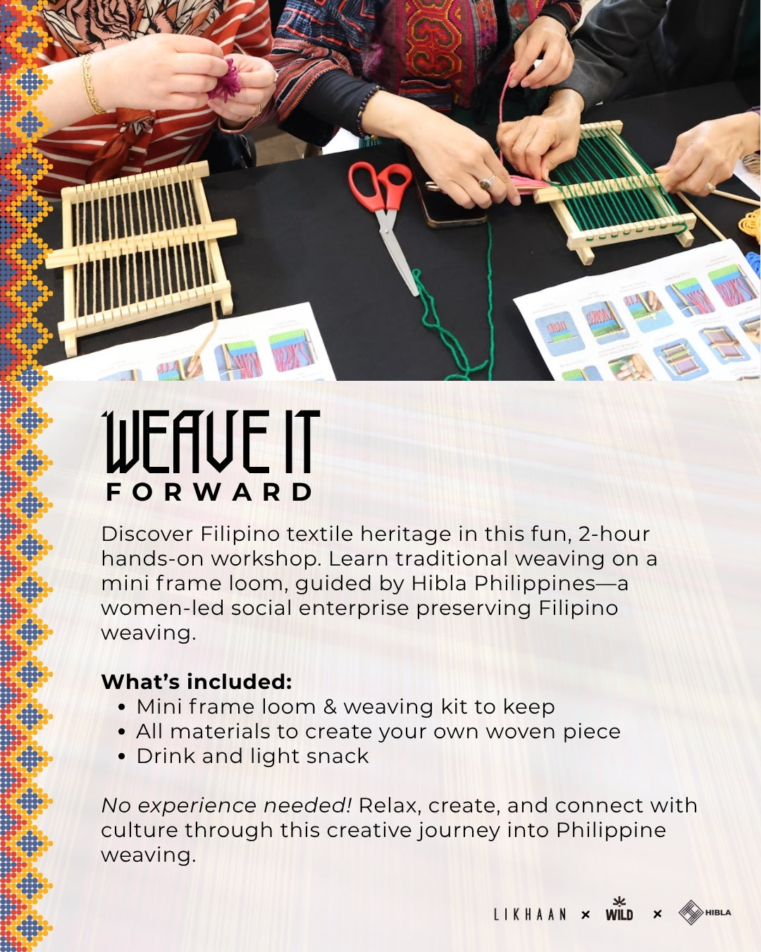 Weave It Forward: Basic Weaving Workshop (June 29)