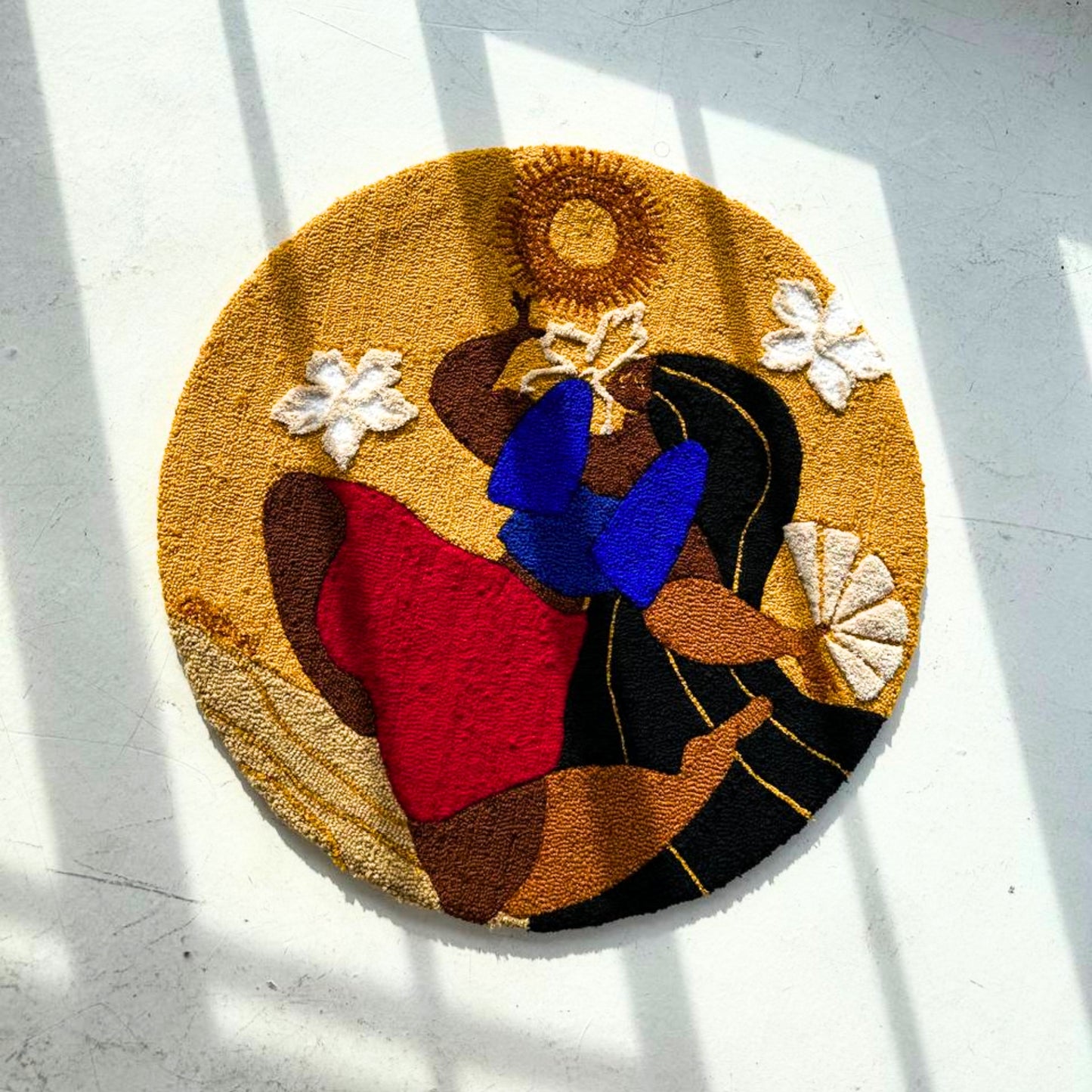 Bloom Where You are Planted (Tufted Wall Art)