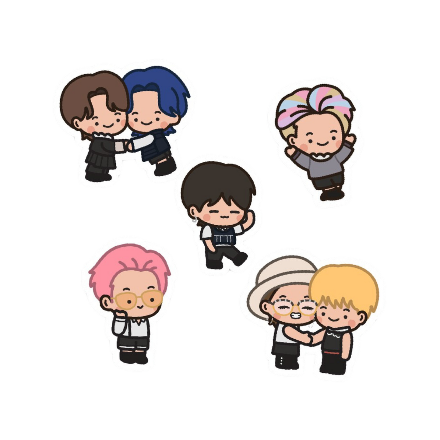 BTS Butter #2 (Army) Sticker Pack by Priscilla & Sarah Cheung