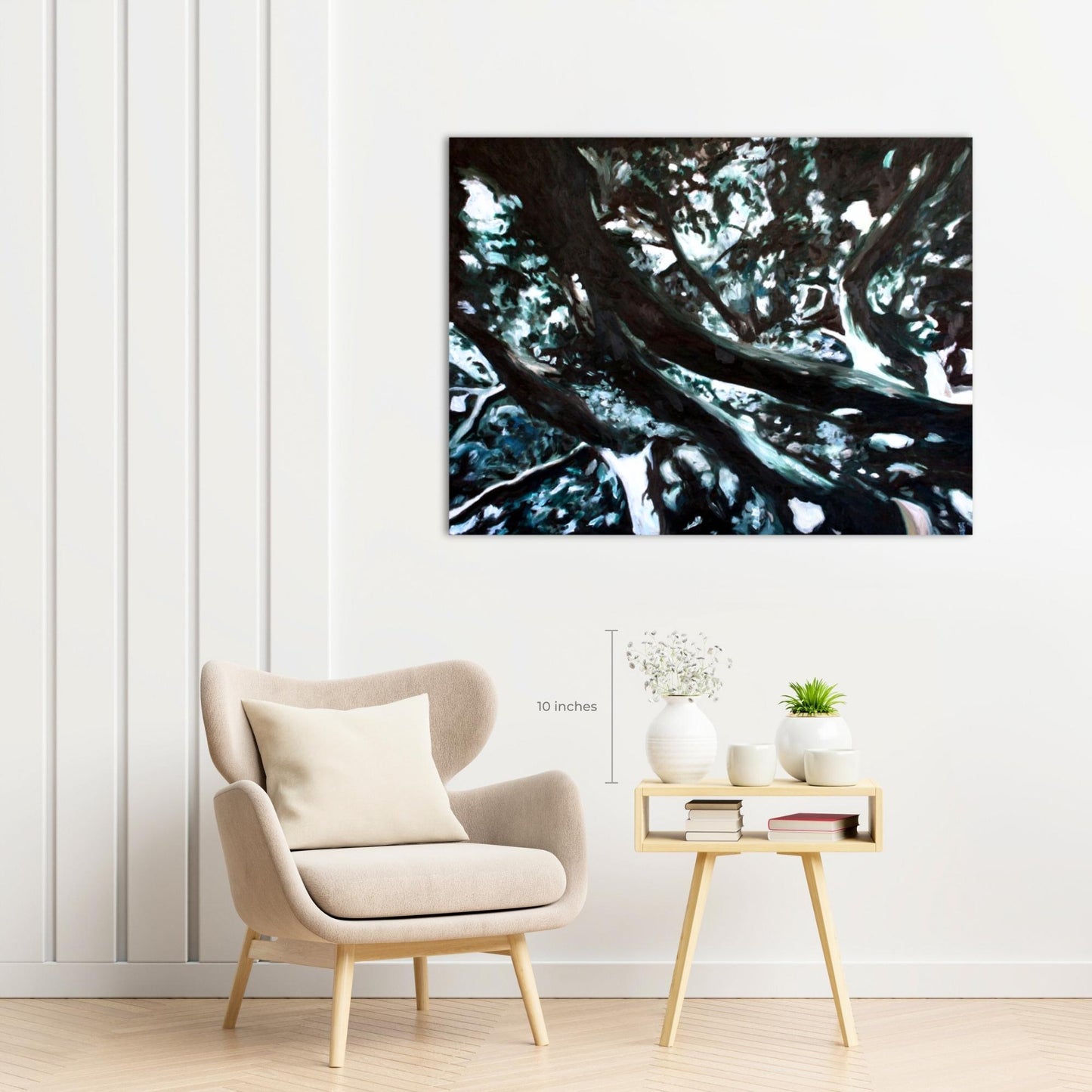 Canopy Trees Painting