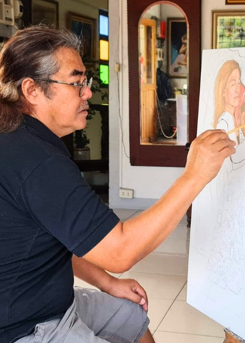 Carlos Cee Cadid : Filipino Painter Grupo Kwadro