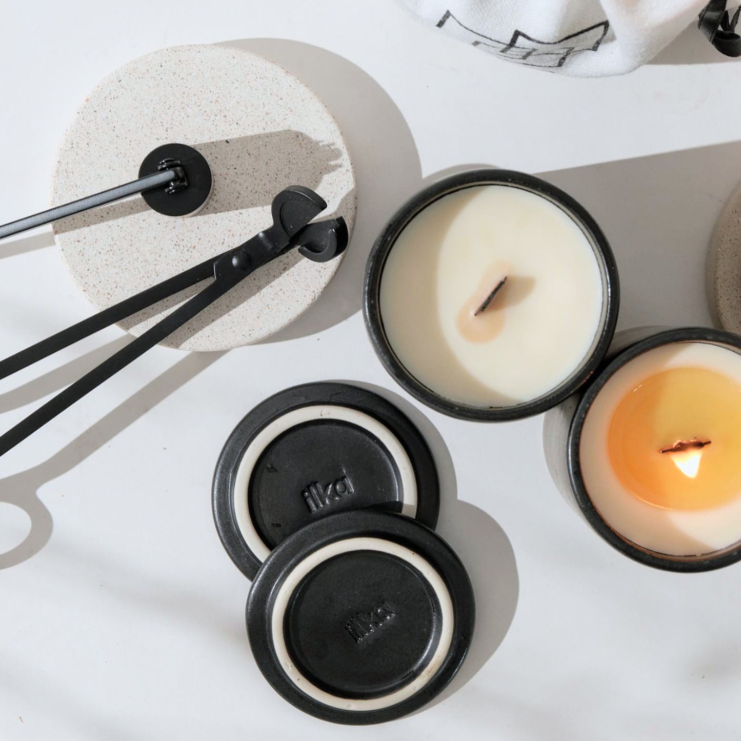 Candle Jar with Lid