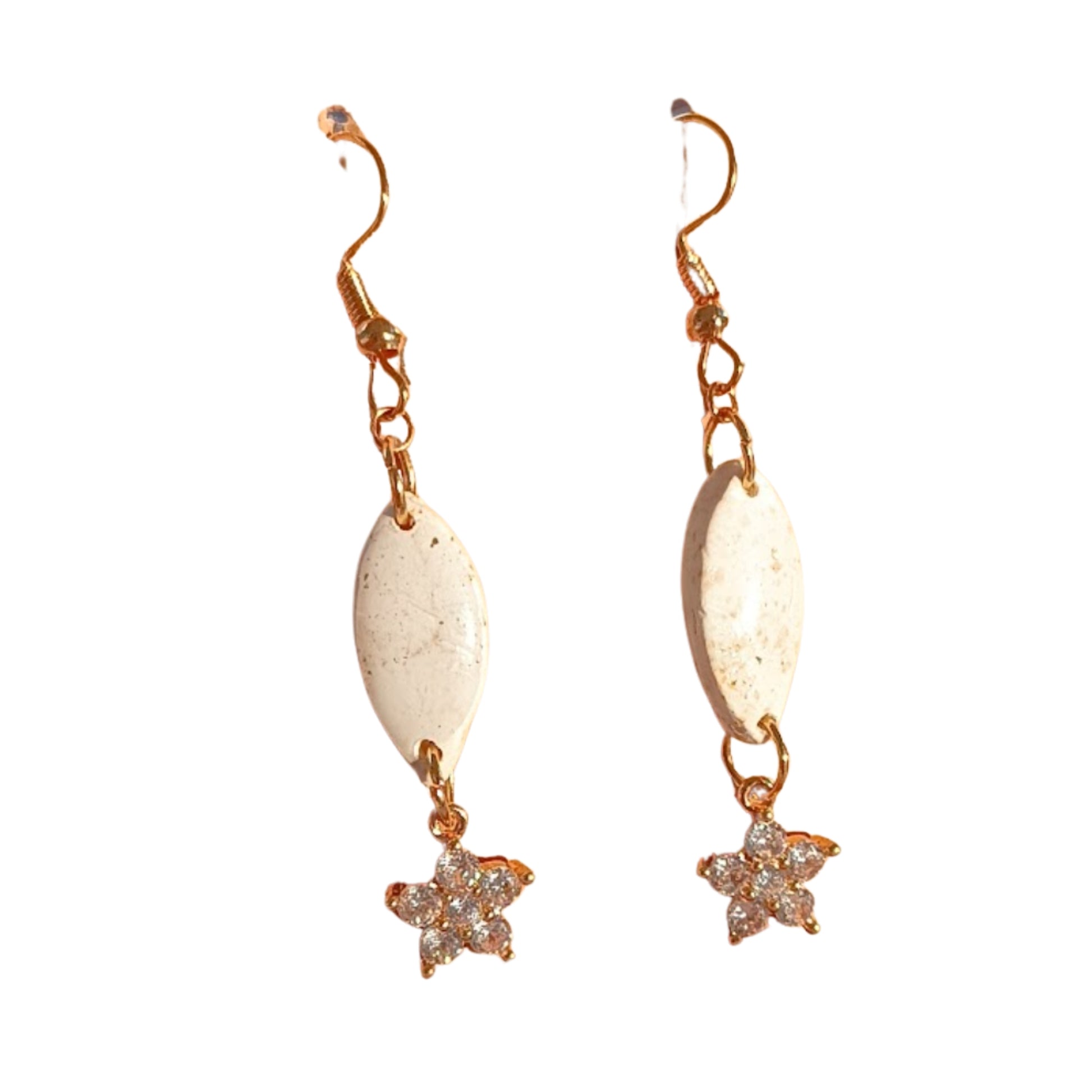 Crystalline Clay Earrings