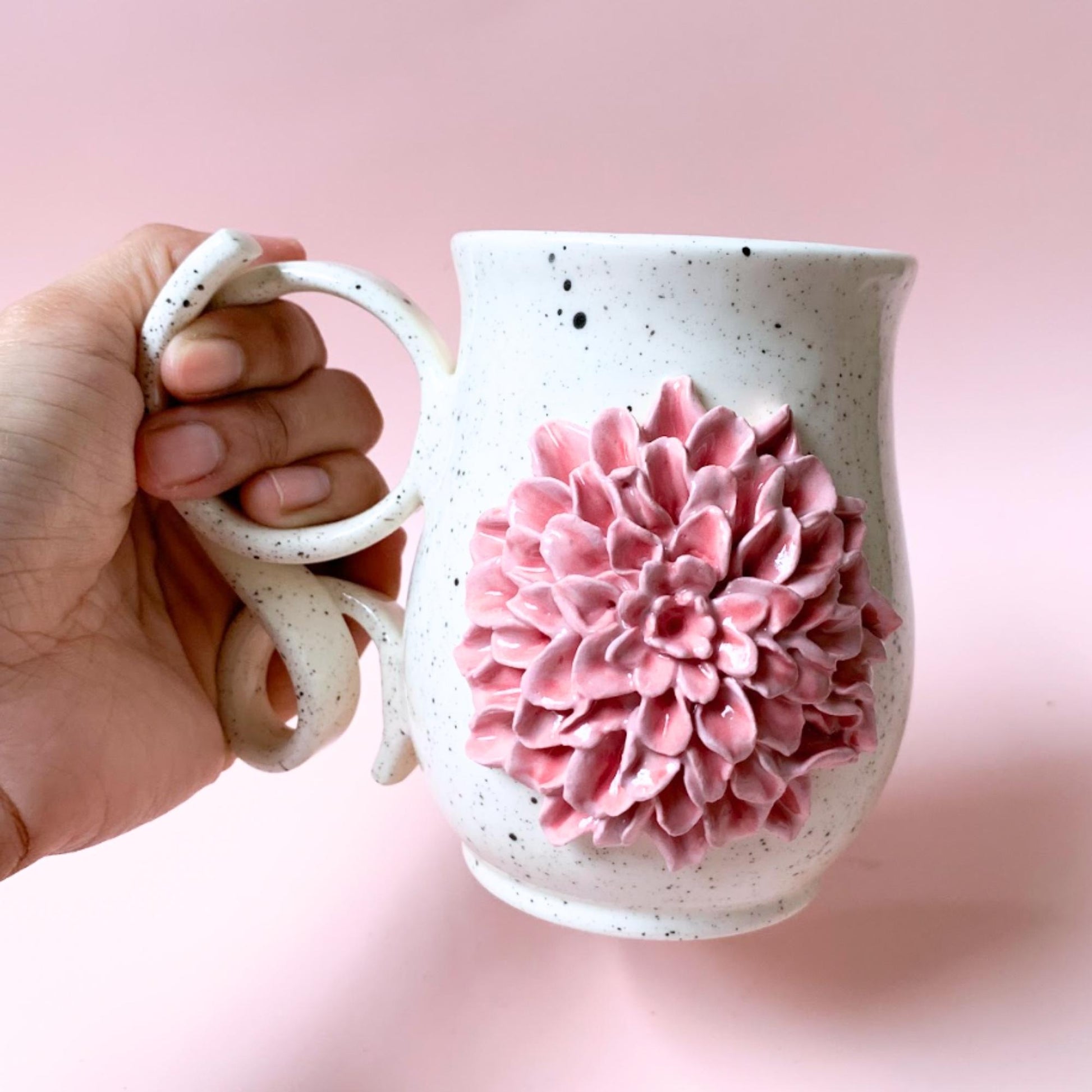 Dahlia Flower Cup Mysa Clay