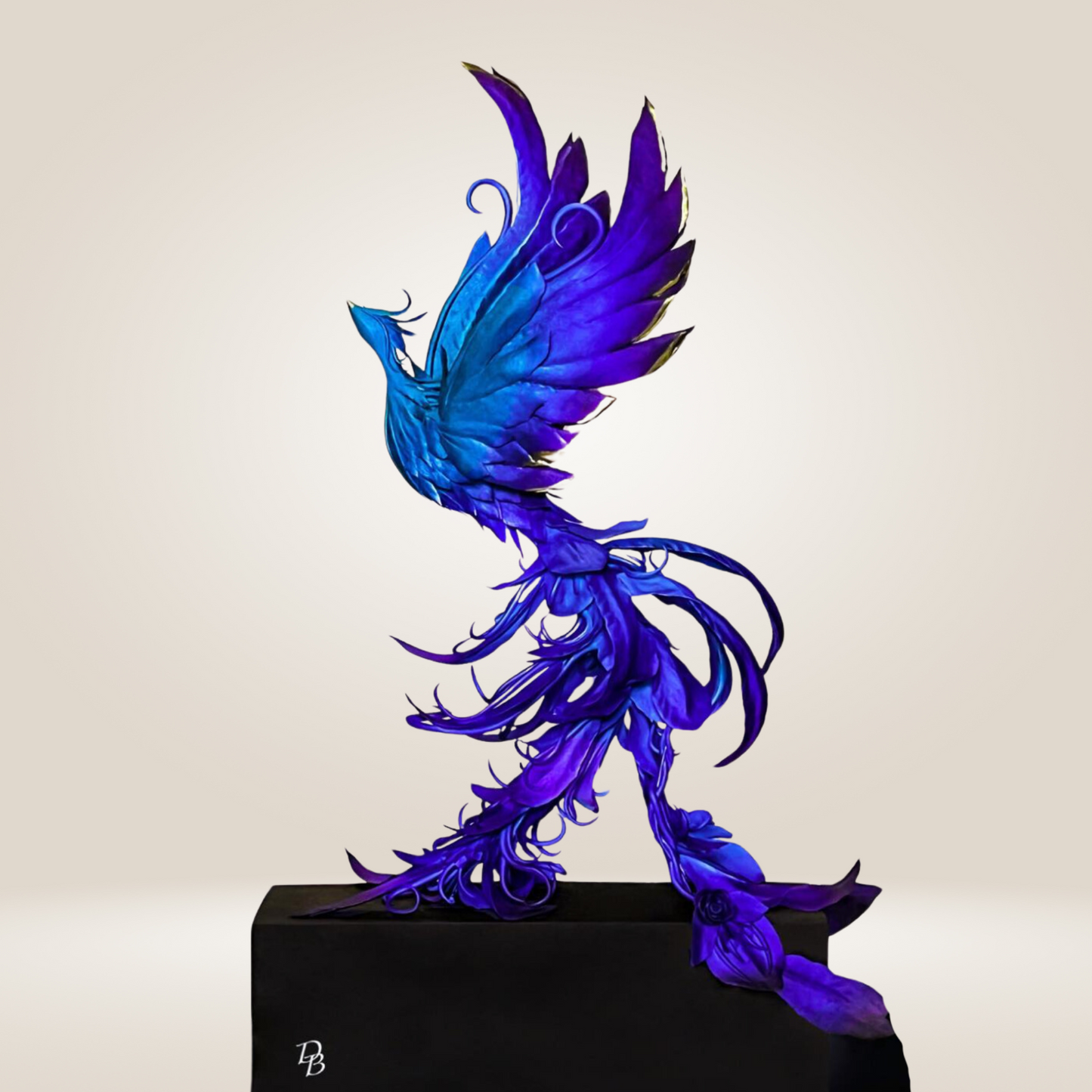 Blue Sculpture