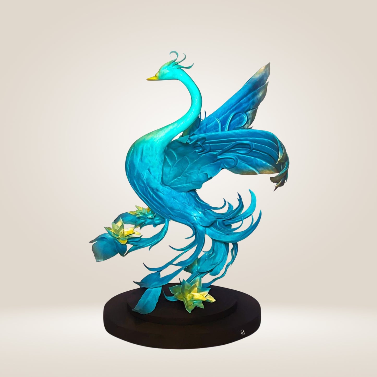 Blue Bird Sculpture