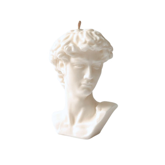 David Bust Candle