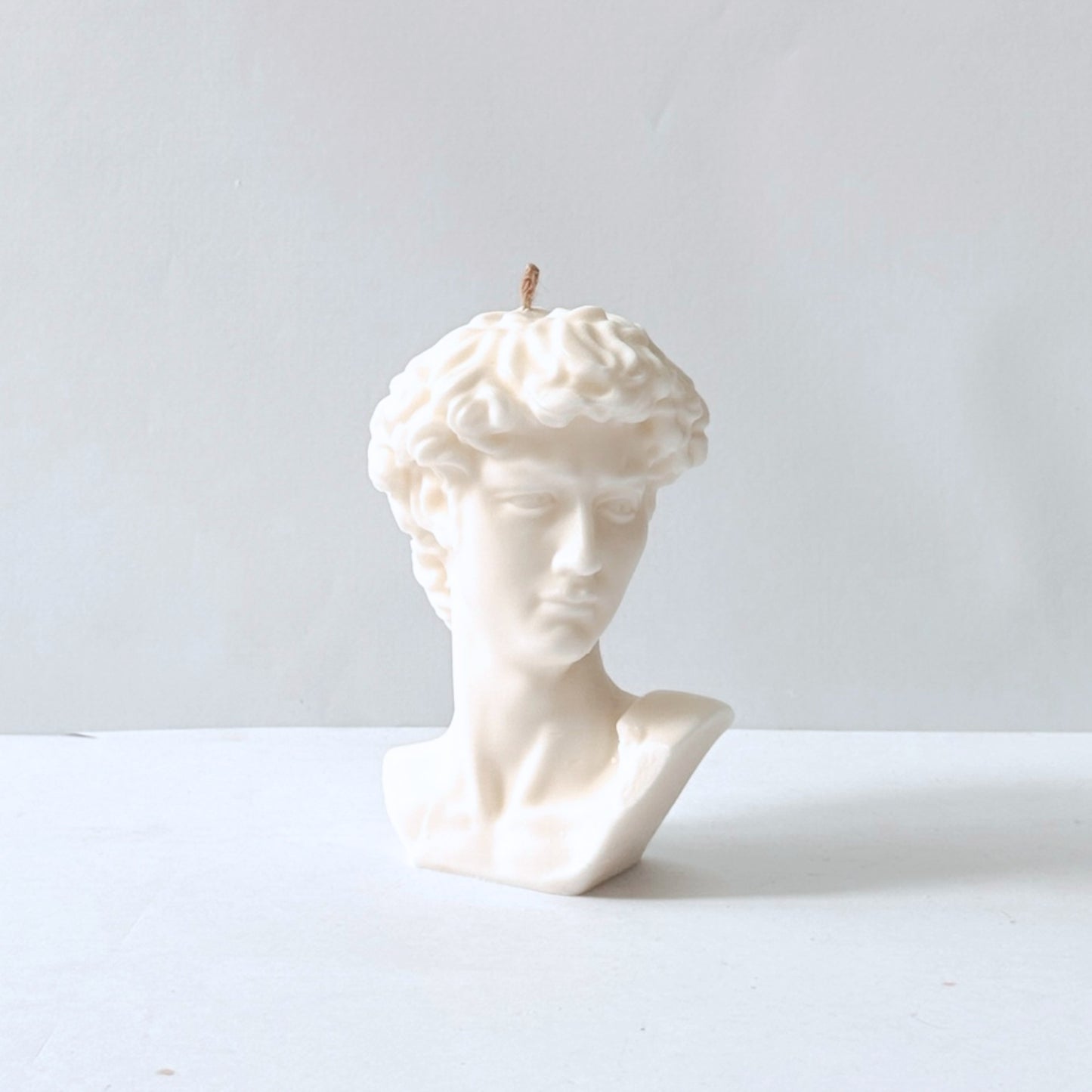 David Bust Candle STSHD