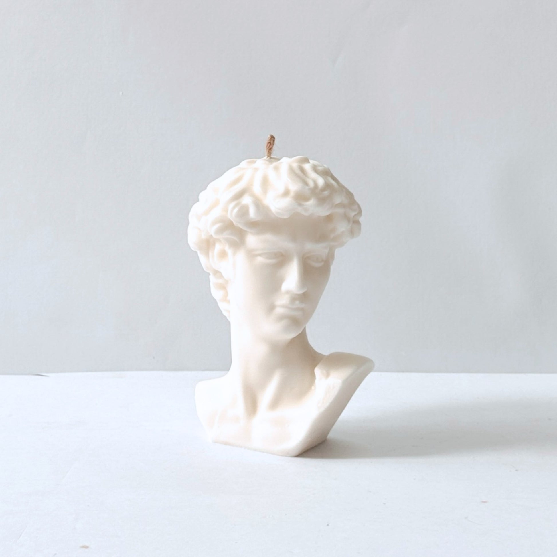 David Bust Candle STSHD