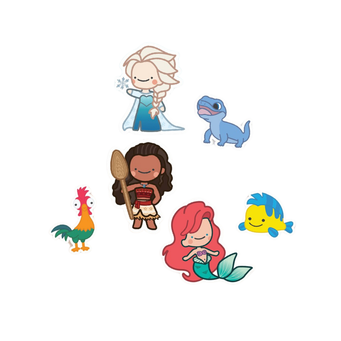 Disney Princess & Sidekicks #1 Sticker Pack by Priscilla & Sarah Cheung