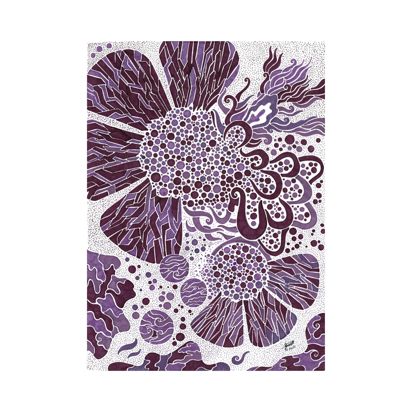 Dusty Lavender: Limited Edition Print