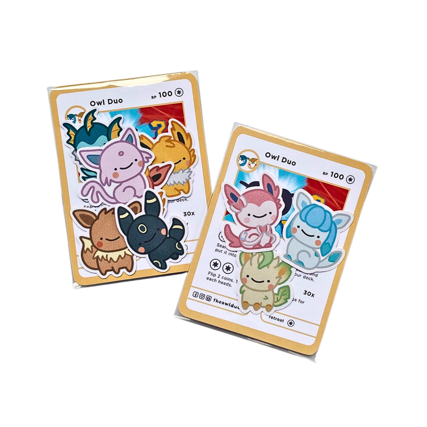 Eevee Evolution Sticker Pack