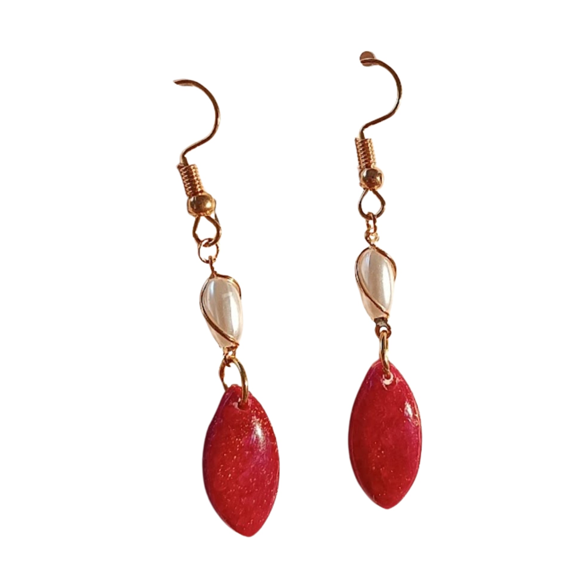 Ember Clay Earrings
