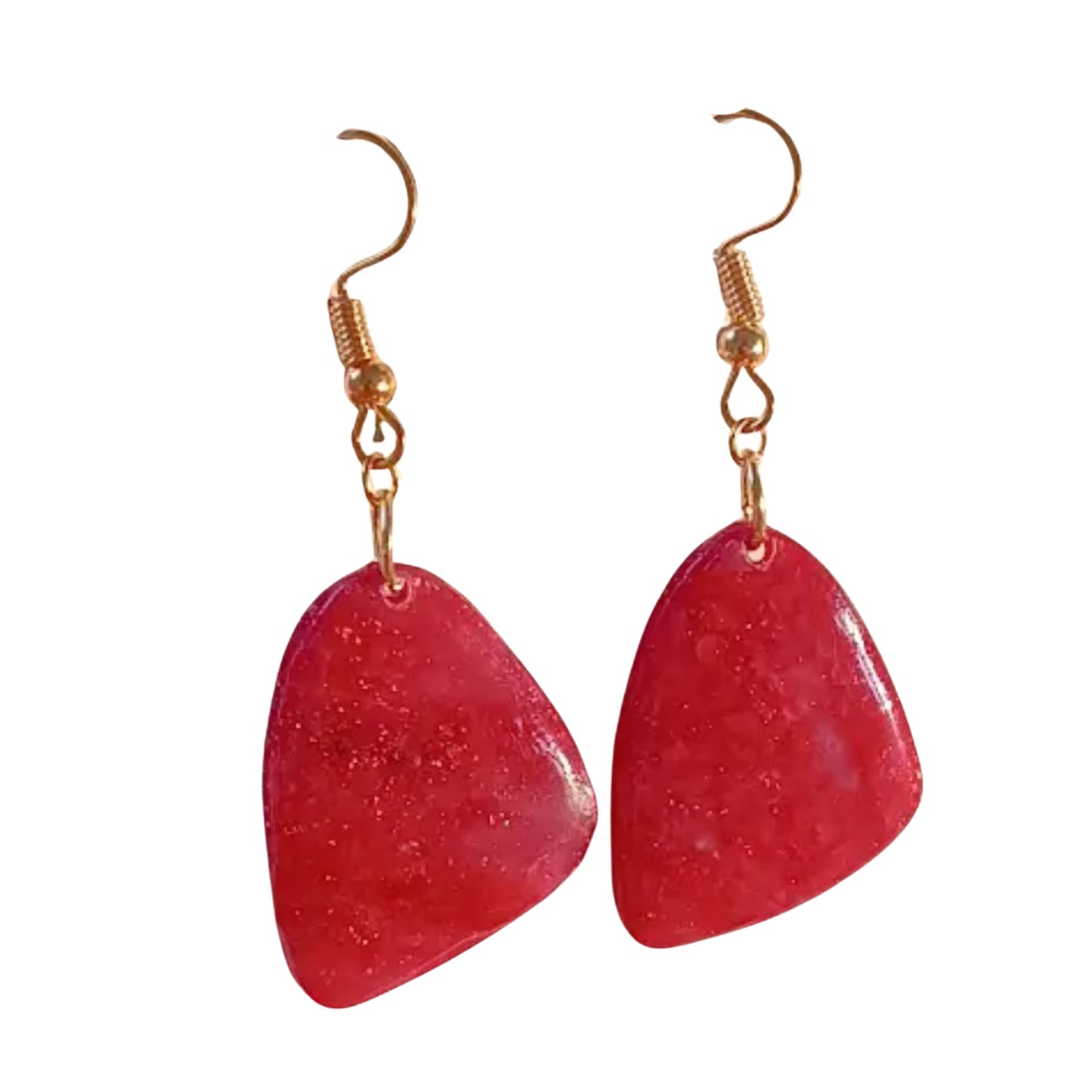 Fiery Clay Earrings