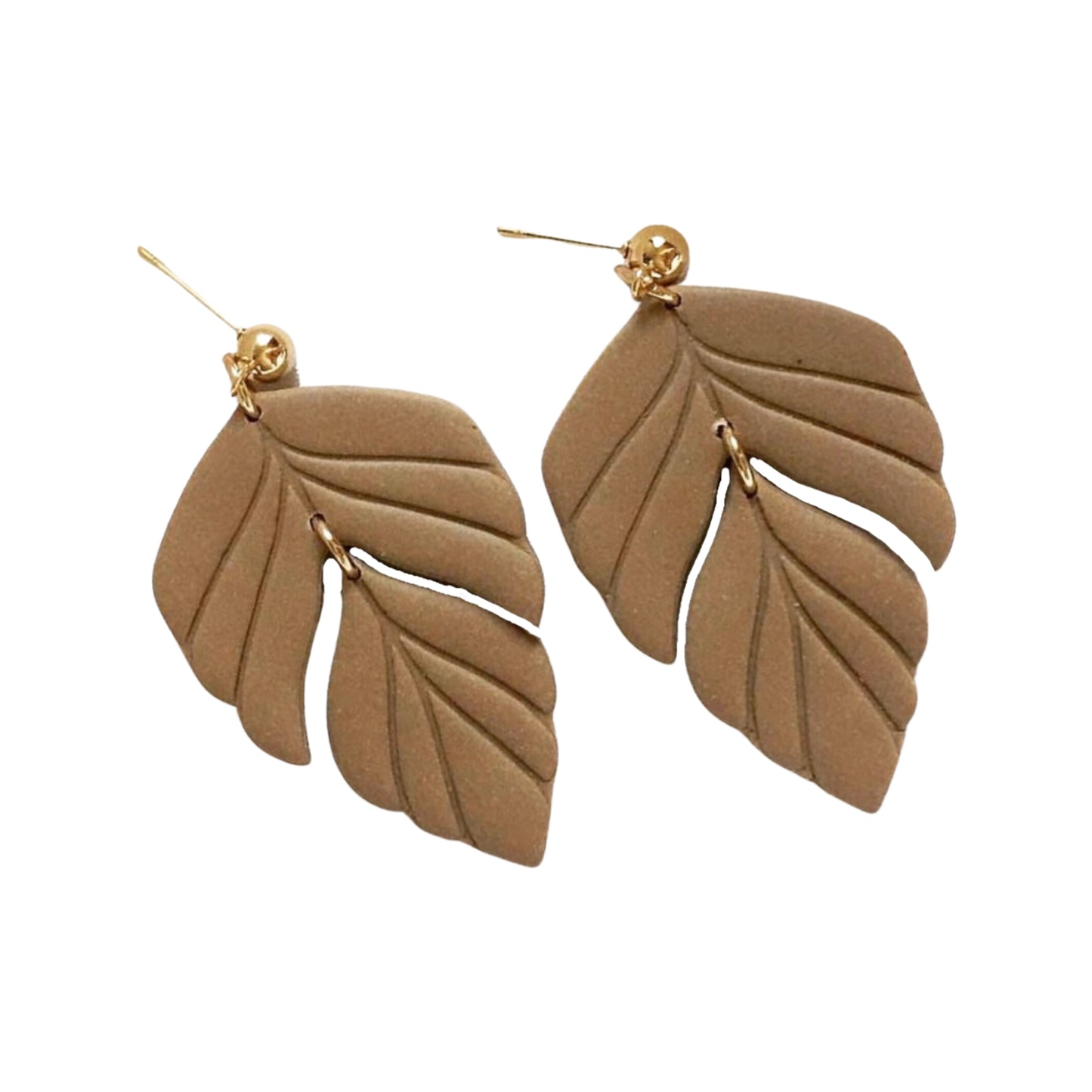 Folia Clay Earrings