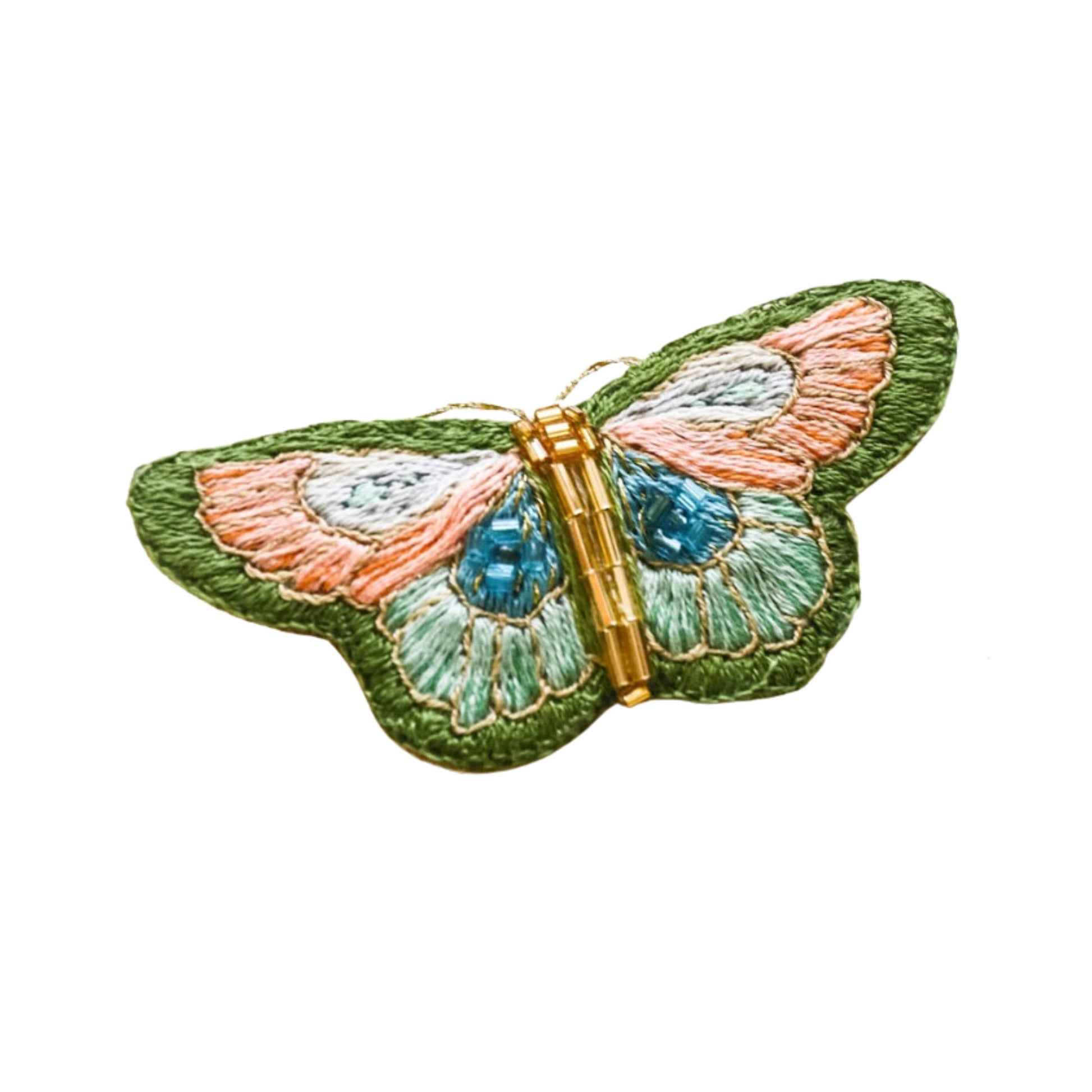 Malaya Hand Embroidered Brooch