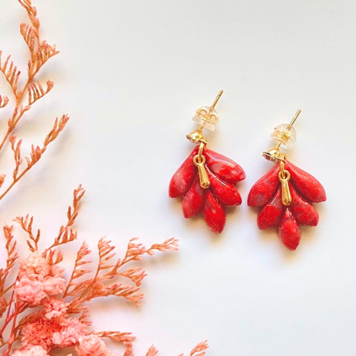 Red Earrings