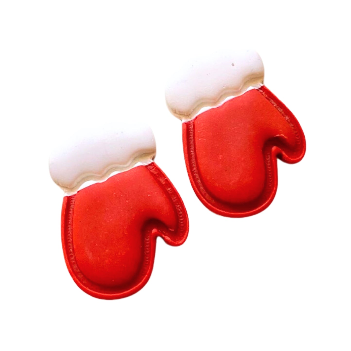 Holiday Mittens Stud Earrings