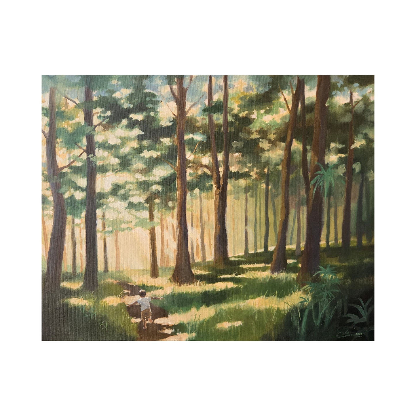 The Inner Child by Cheryl Owen (Painting)