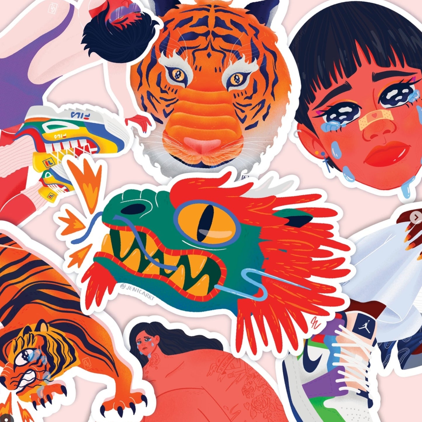 Jenica Llanes: Painting & Illustrations Commissions
