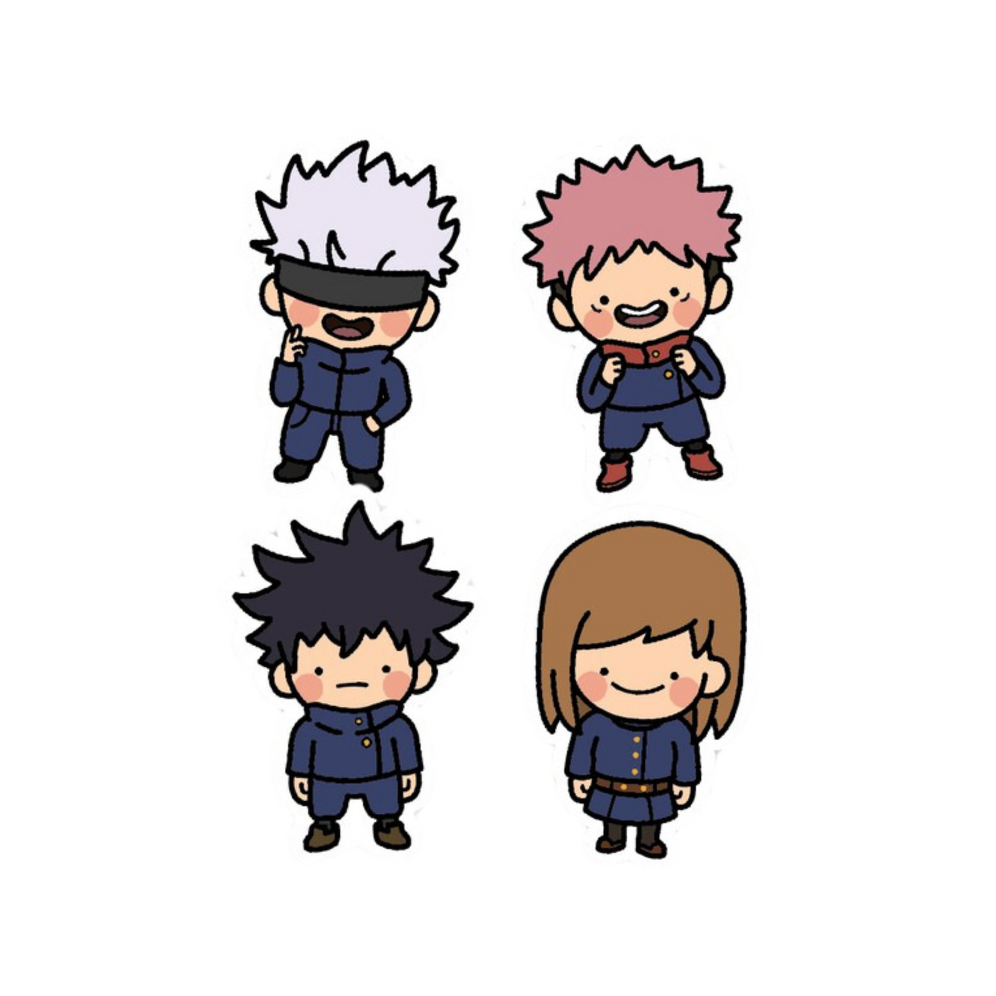 Jujutsu Kaisen Sticker Pack by Priscilla & Sarah Cheung