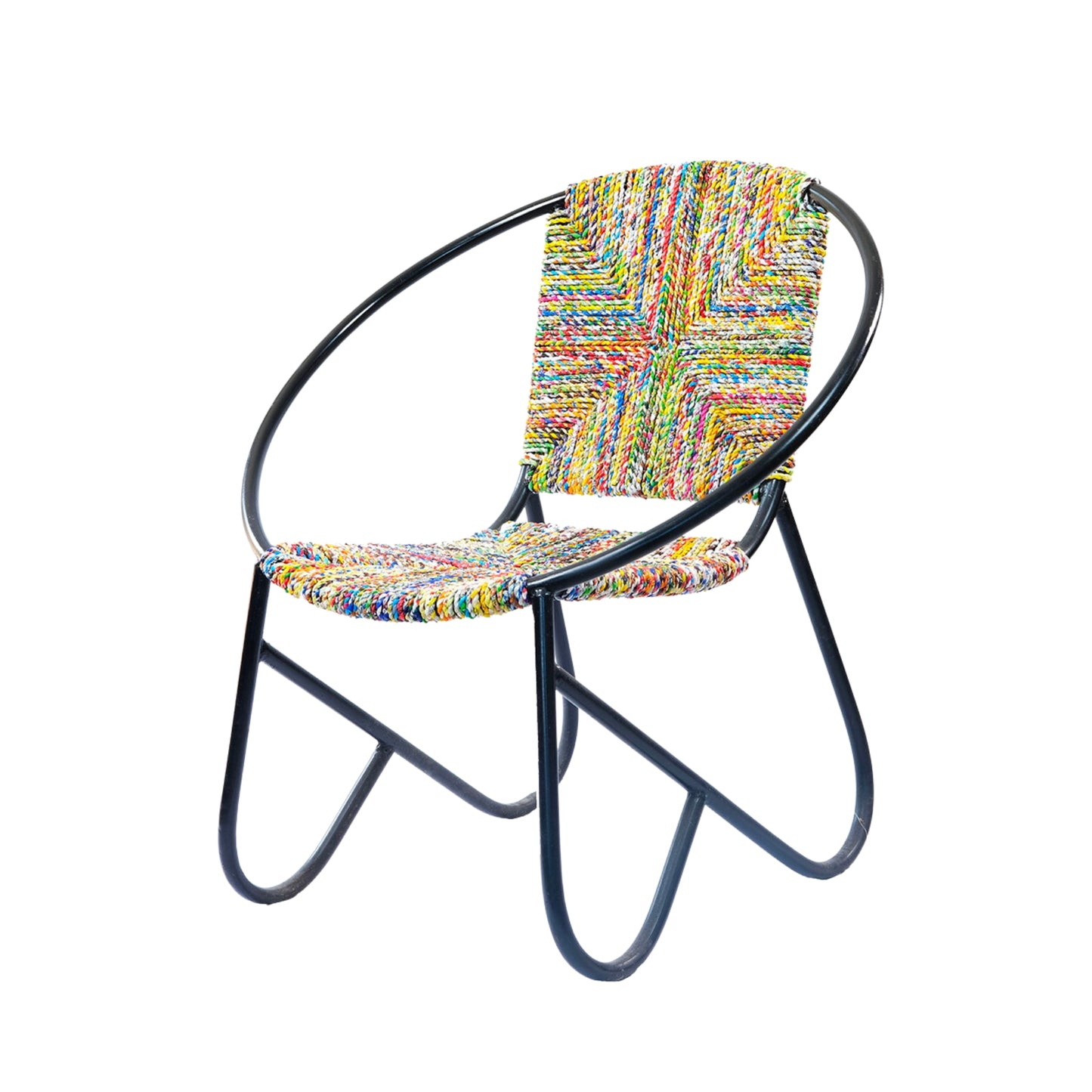 Round Light Chair Recycled