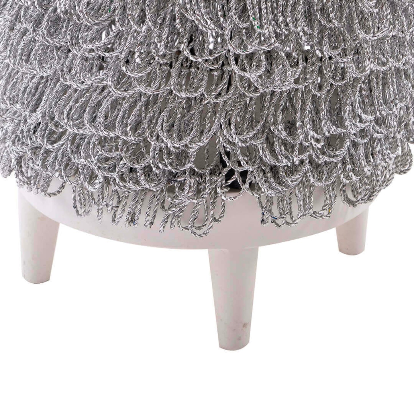 Silver Stool : Retro