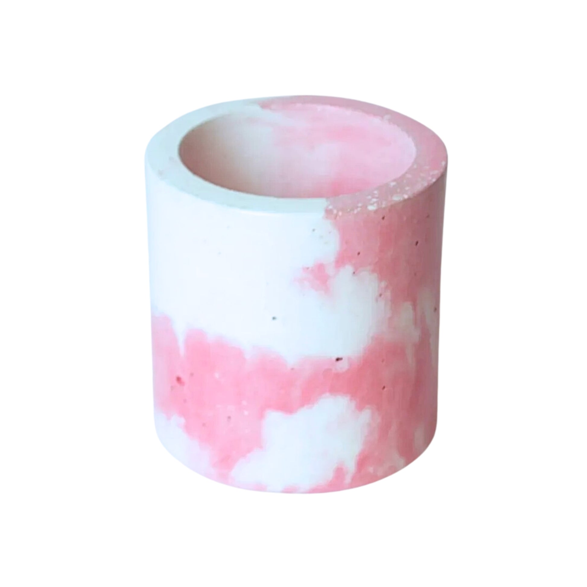 Concrete Classic Vessel (Patched Pink)