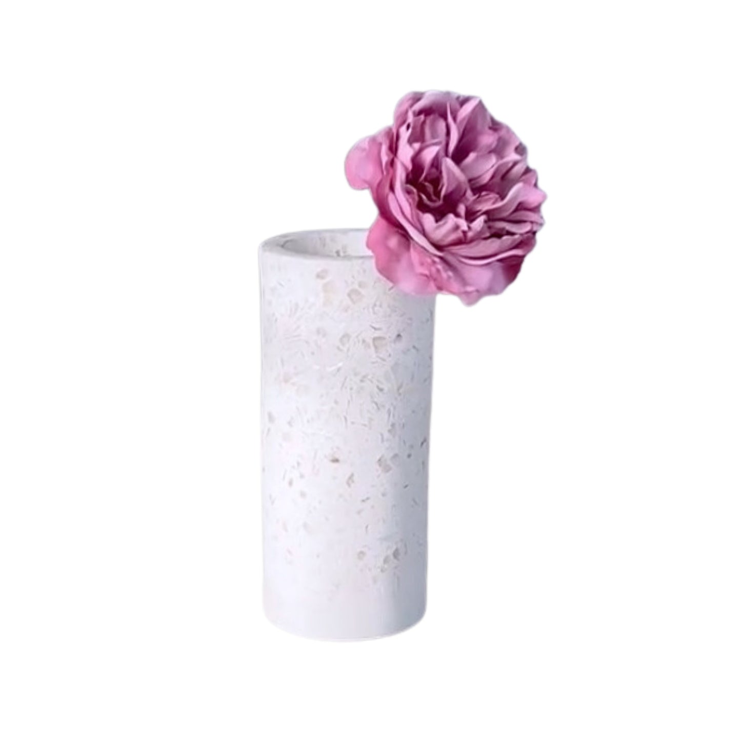 Kapiz Concrete Tall Vase
