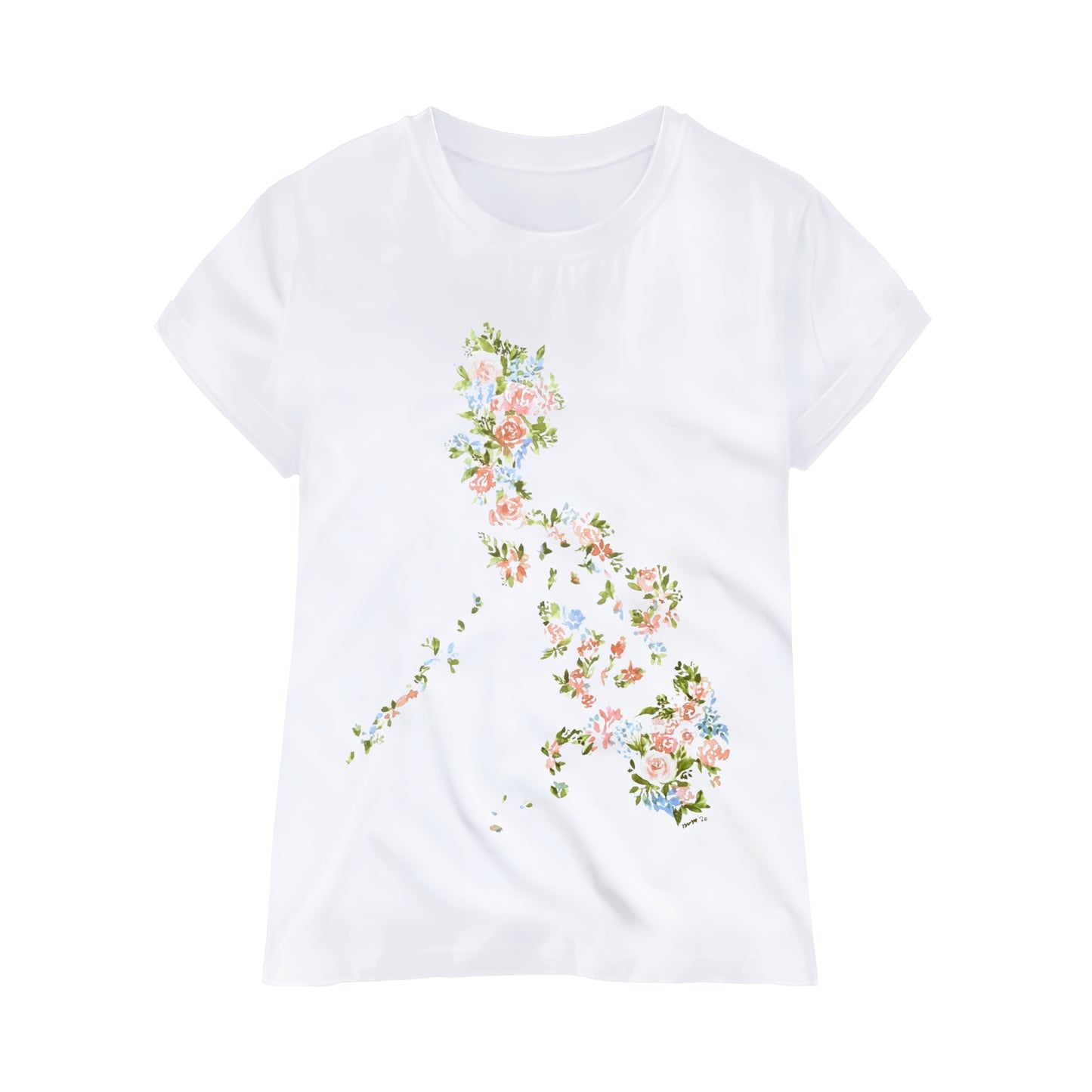 Let Hope Bloom - Roses Philippine Map Shirt